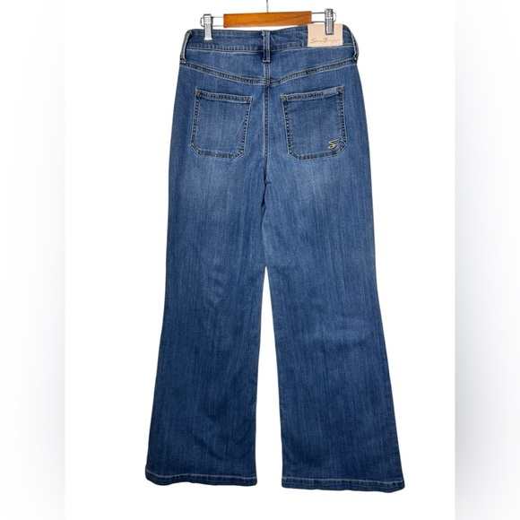 Seven7 High Rise Wide Leg Jeans Womens size 2 - Picture 3 of 10